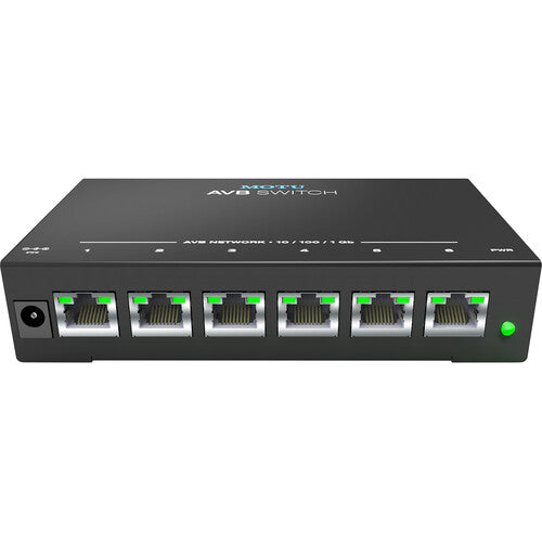 MOTU AVB 5 PORT AVB COMPLIANT SWITCH