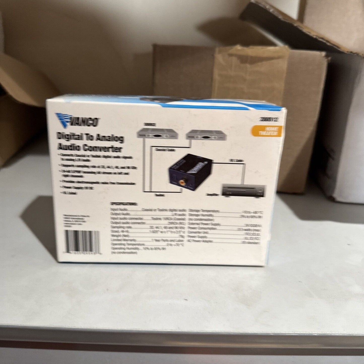 Vanco Digital to Analog Audio Converter 280512 Home theater