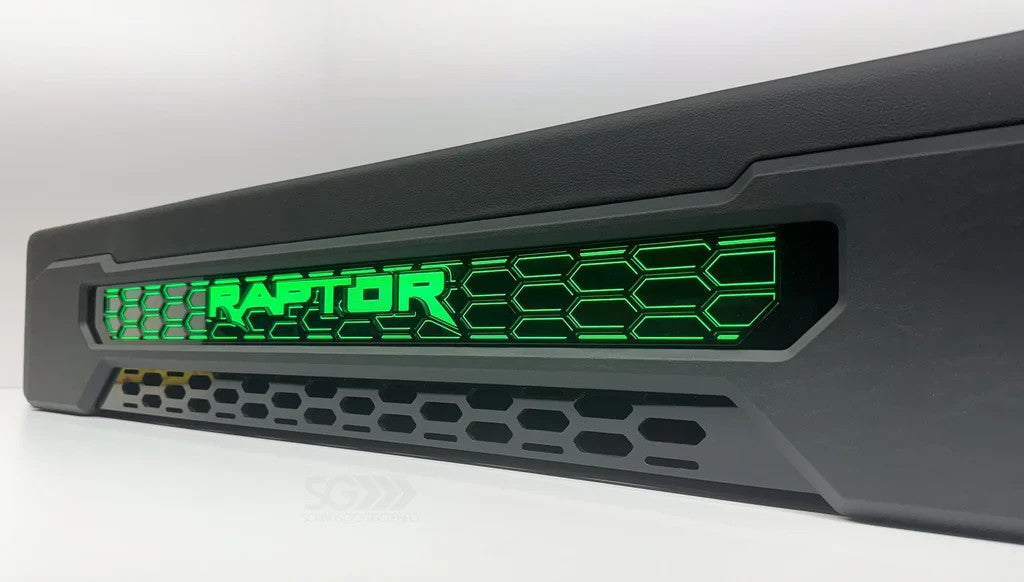 F150 Raptor Subwoofer Enclosure/ 4 6.5inch Sundown SA Wired to (1 Ohm 1200 Wrms)