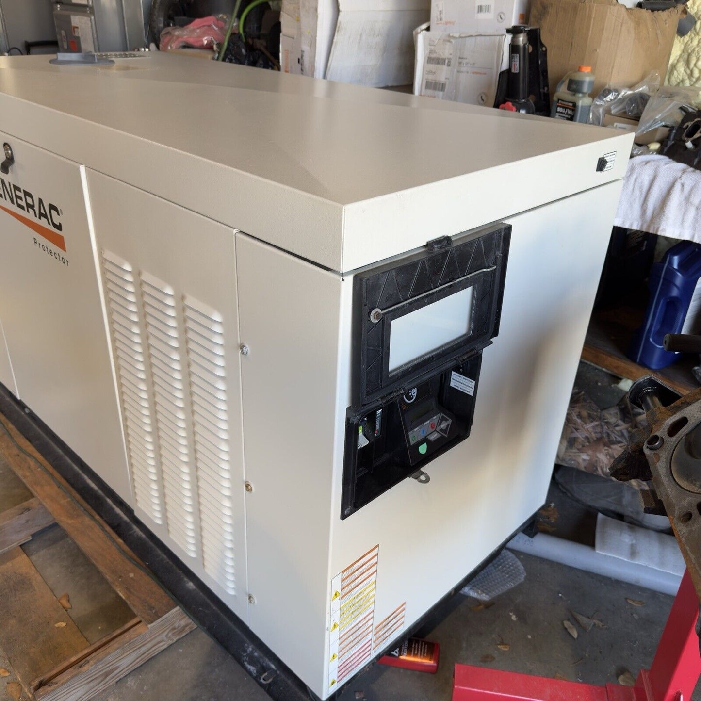 Generac RG03015ANAX Protector 30kW Standby Generator w/ Mobile Link 120/240