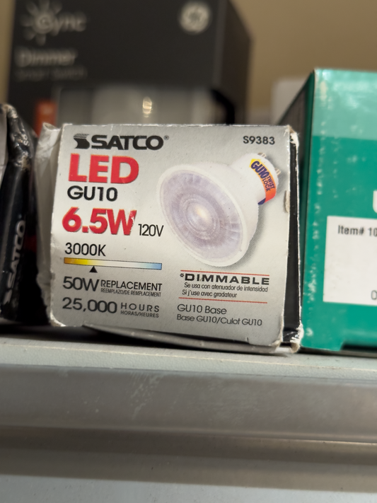 Satco S9383 LED GU10 6.5W 120V