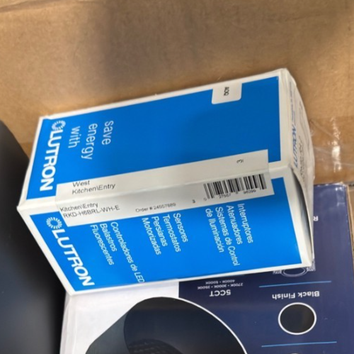 Lutron RKD-H6BRL-WH-E