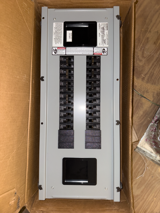 Siemens P130ML250CTST Low Voltage RP1 Unassembled Lighting Panel