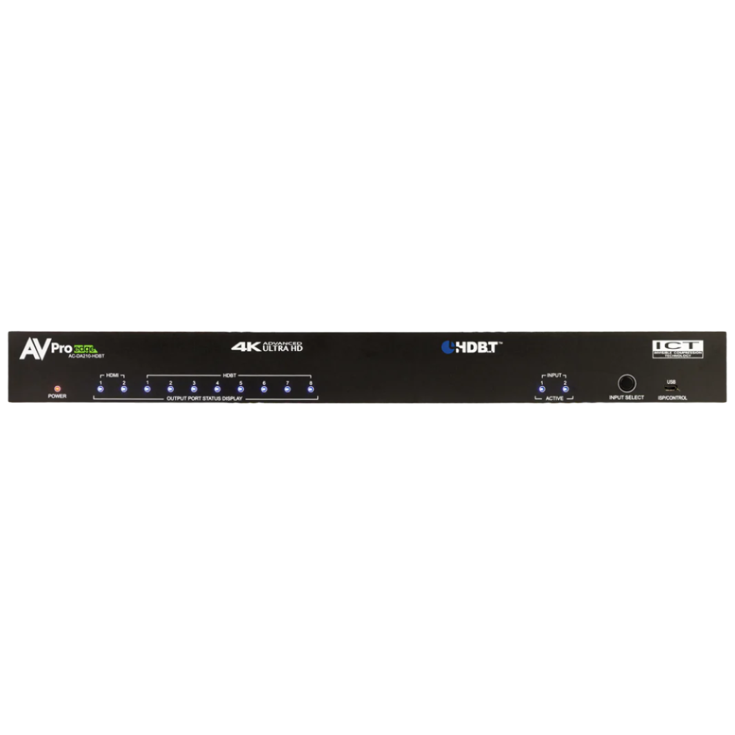 AVPro Edge AC-DA210-HDBT 18Gbps 2x10 HDBaseT Distribution Amplifier