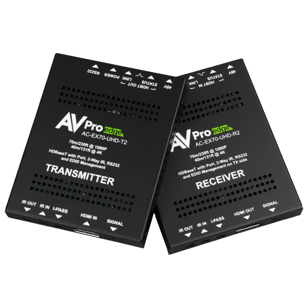AVPro AC-EX70-UHD-KIT Edge 70M 10Gbps HDBaseT Extender Kit