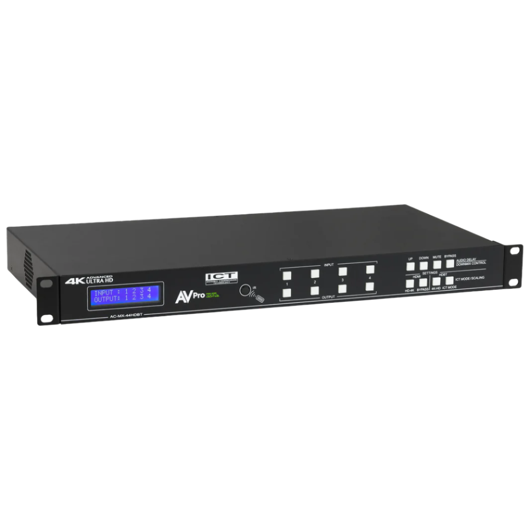 AVPro Edge AC-MX-44HDBT 18Gbps 4x4 HDMI/HDBaseT Matrix Switch