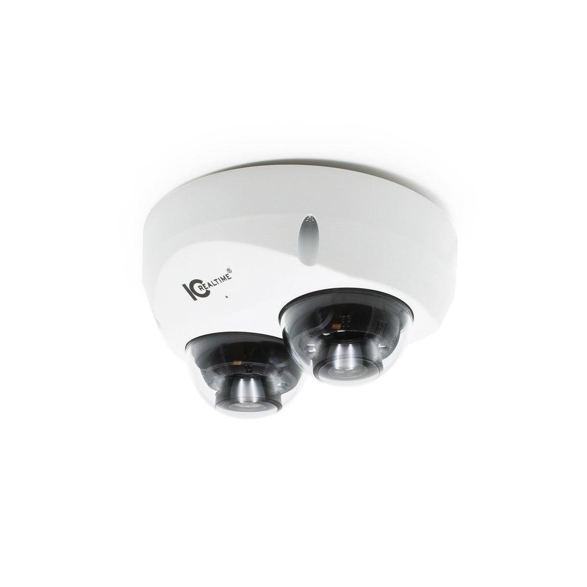 IC Realtime IPEL-DL80F-IRW1 2x4MP Multi-Sensor Network IR Dome Camera