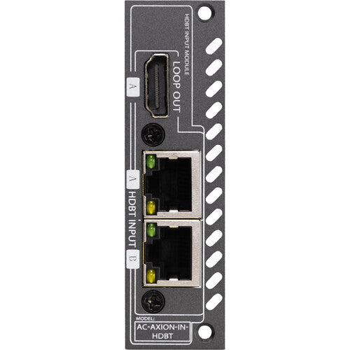 AXION HDBaseT Input Card with ICT