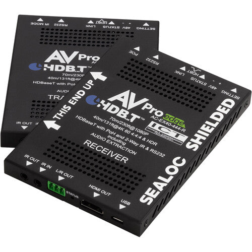 AVPro Edge AC-EX40-444-KIT-W 40M 18Gbps Weatherproof HDBaseT Extender Kit