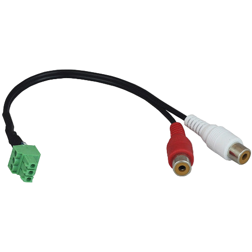 AVPro Edge AC-CABLE-3PIN-2CHF Audio Extraction Cable - 3Pin to 2Ch