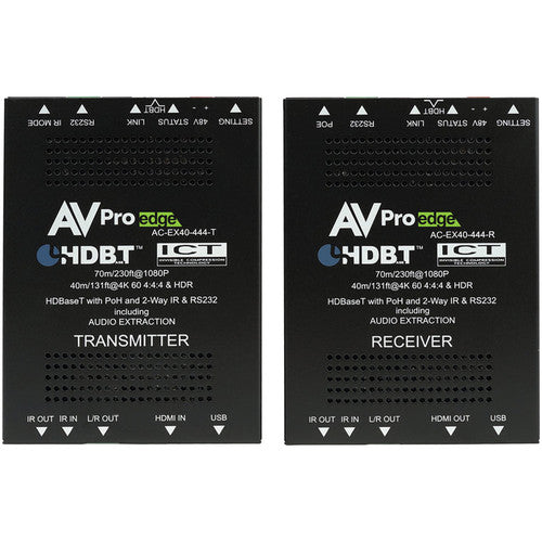 AVPro Edge AC-EX40-444-KIT 40M 18Gbps HDBaseT Extender