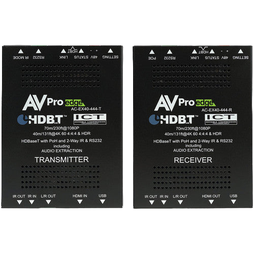 AVPro Edge AC-EX40-444-KIT 40M 18Gbps HDBaseT Extender