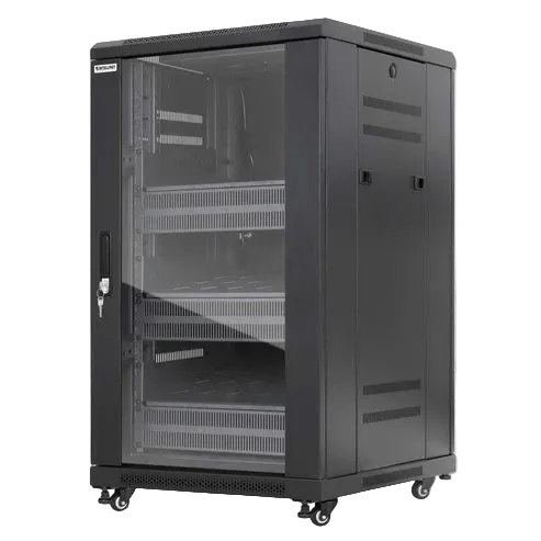 Intellinet Pro Line Network Cabinet with Integrated Fans, 18U