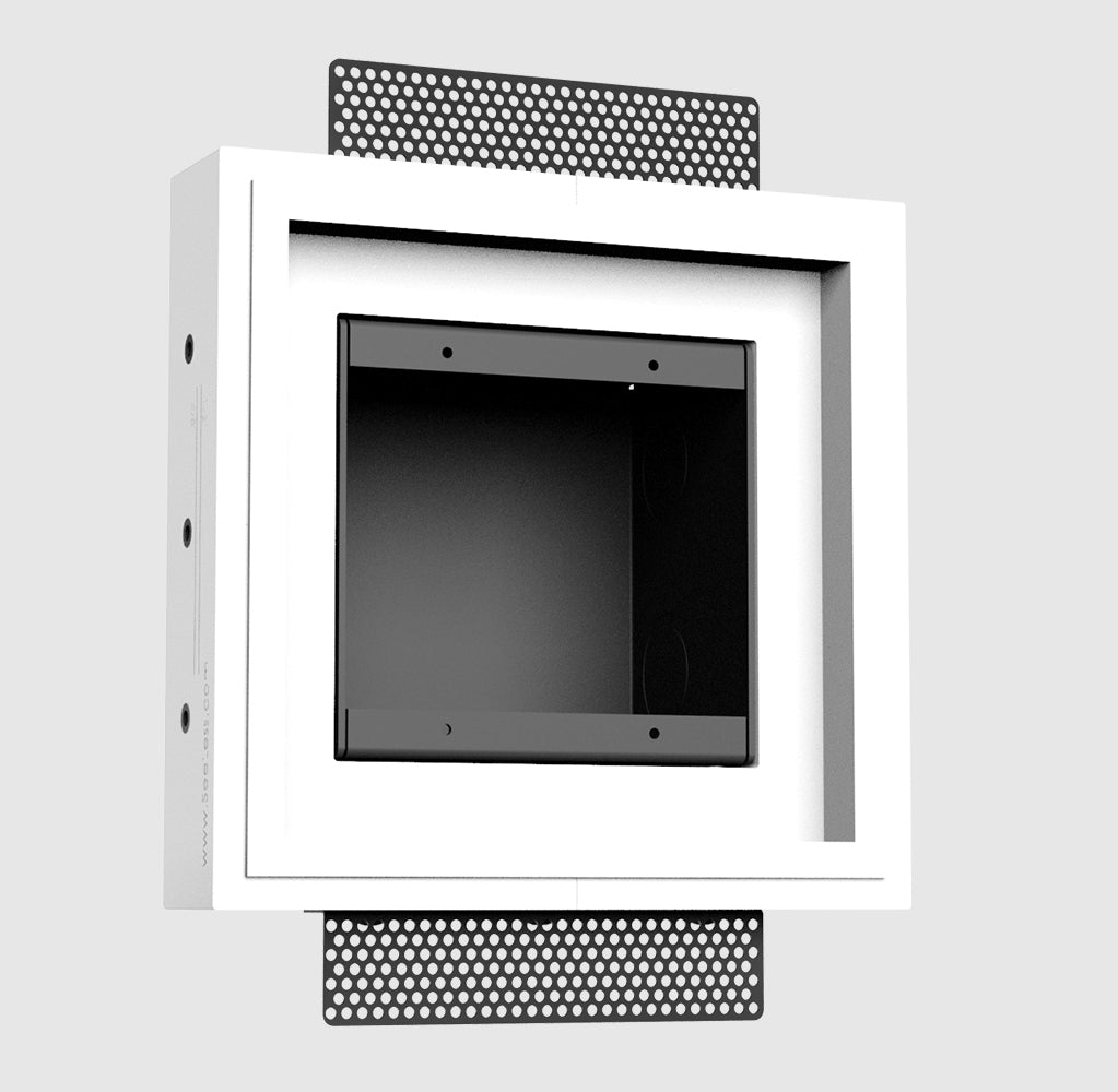 SeeLess SLA-2G-250 Two Gang Architectural Style | Flush In-Wall Mount