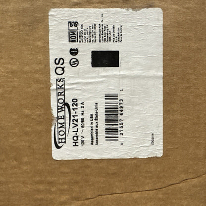 Lutron Homeworks HQ-LV21-120 Panel