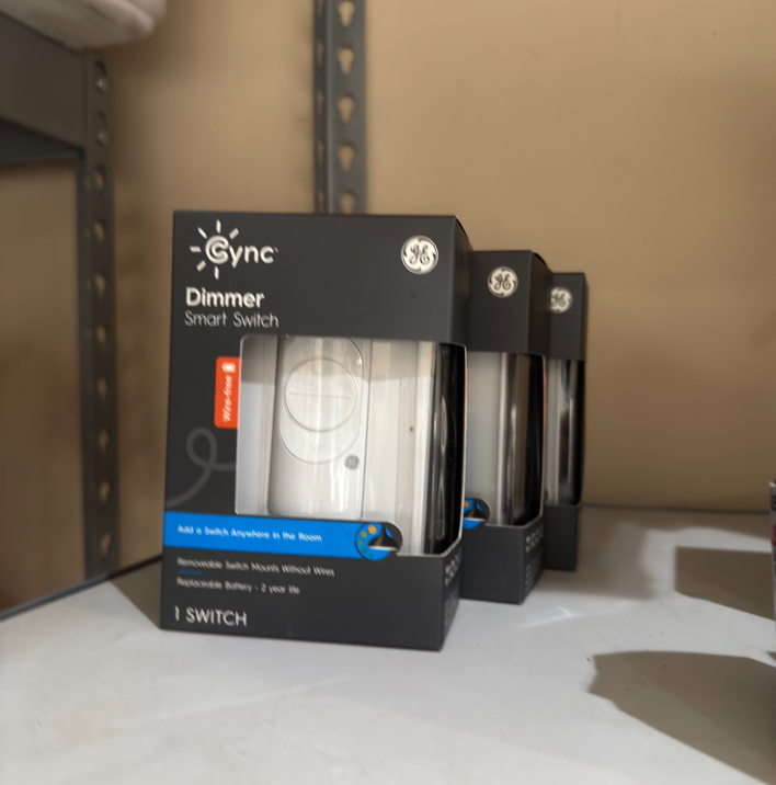 GE CYNC Smart Dimmer Remote Model Cwlswdmbwf1/st1p Lot of 3