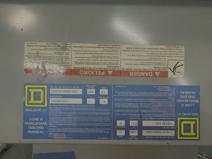 Square D HCP508612N I-Line Panelboard 1200A 120/240 VAC 3 Wire 
