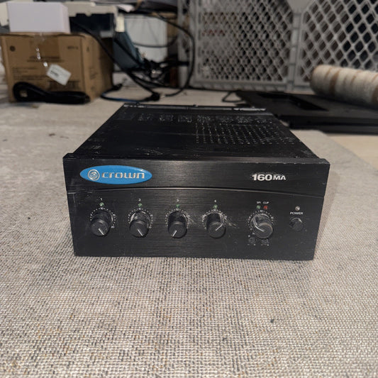 Crown 160MA 60W Commercial Mixer/Amplifier