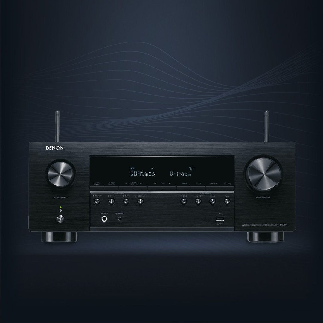 Denon AVR-S970H 7.2 Channel Network A/V Receiver