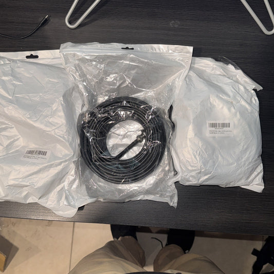 MOOKEERF RG8X BNC Male to BNC Male Coaxial Cable 50FT 50 ohm Ultra Low Loss f