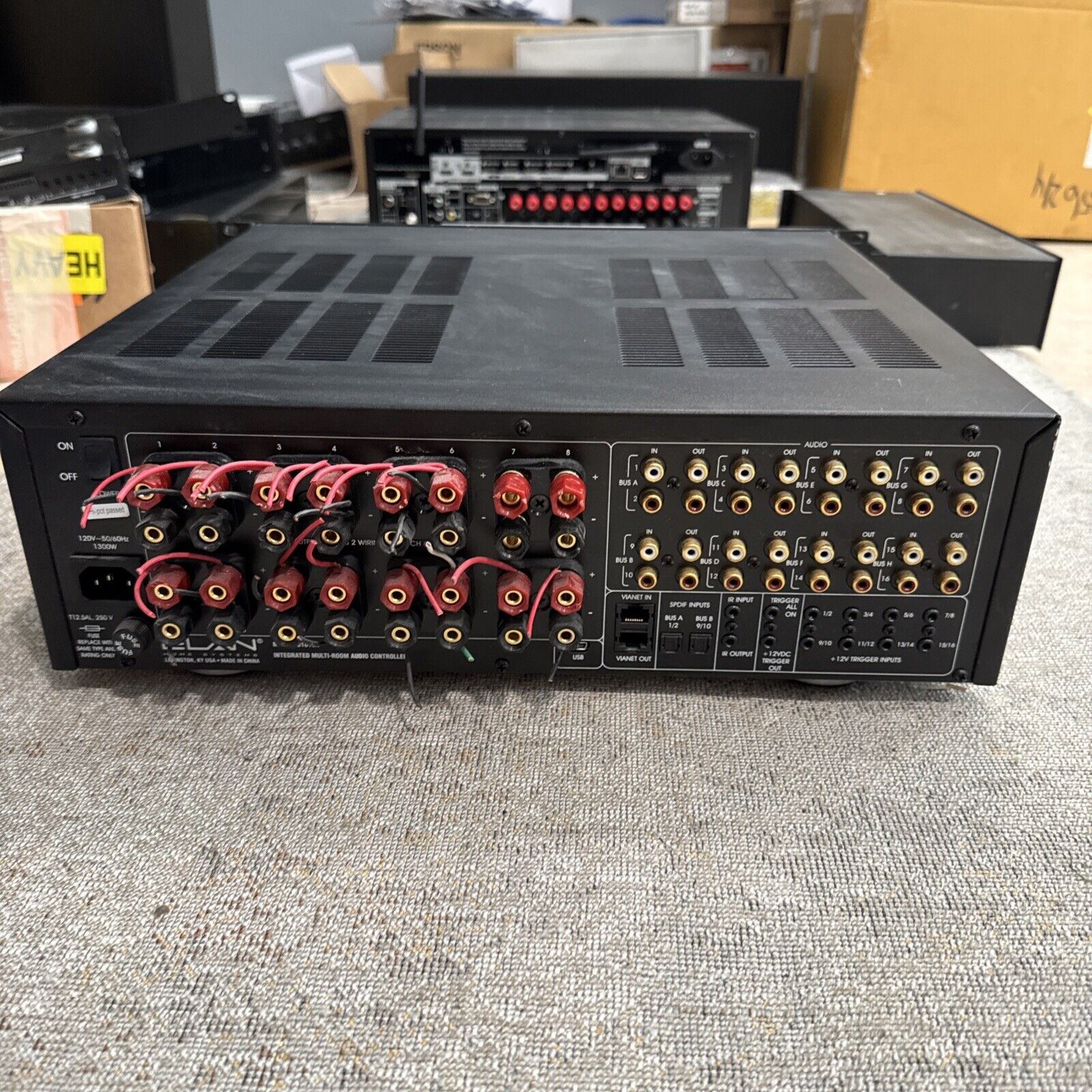 ELAN S1616A Multi-Zone Controller Amplifier 16 Channel 50W@8ohms 75W@4ohms