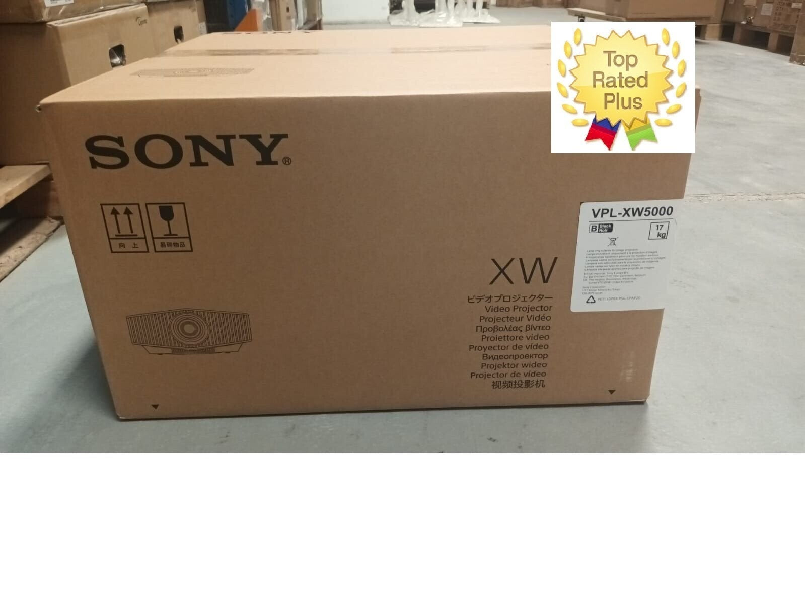 Sony VPL-XW5000ES 4K Laser Projector - Black
