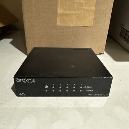 Araknis AN-110-SW-C-5 5-Port Compact Gigabit Professional Network Switch