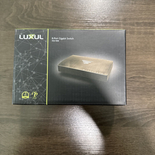 Luxul XGS-1008 8-Port Gigabit Switch