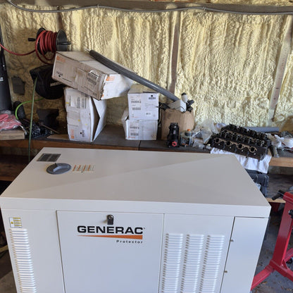 Generac RG03015ANAX Protector 30kW Standby Generator w/ Mobile Link 120/240