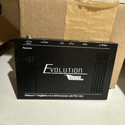 Evolution by Vanco EVEX4K50 HDBaseT 4K @ 60Hz 4:4:4 HDR Extender w/ POC 50m
