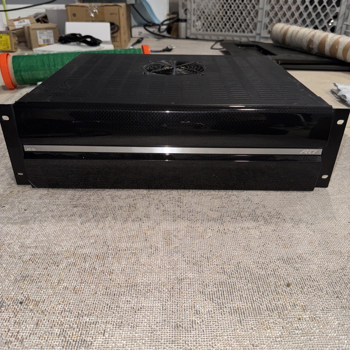 RTI AD-8X 230W Audio Distribution System - Black
