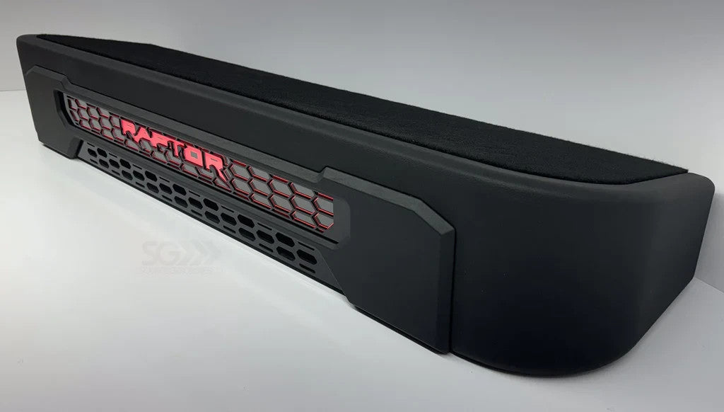 F150 Raptor Subwoofer Enclosure/ 4 6.5inch Sundown SA Wired to (1 Ohm 1200 Wrms)