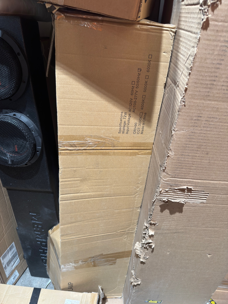 AntLux 43397-58750 72W 4ft. LED Office Lights Ceiling (QTY 1)