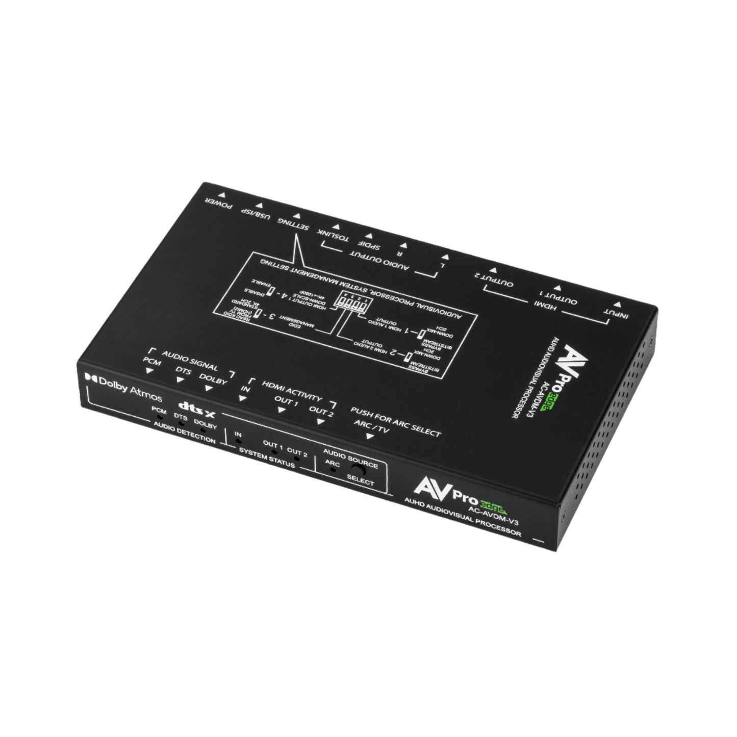 AVPro Edge 18Gbps HDMI 8-Channel Audio Downmixer