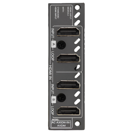 AXION AC-AXION-IN-AVDM Dual HDMI Input Card with Downmixing