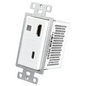 ConferX USB-C/HDMI Wall Plate Transmitter via HDBaseT