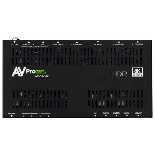 AVPro Edge 8K 40Gbps 8K 1x4 Distribution Amplifier