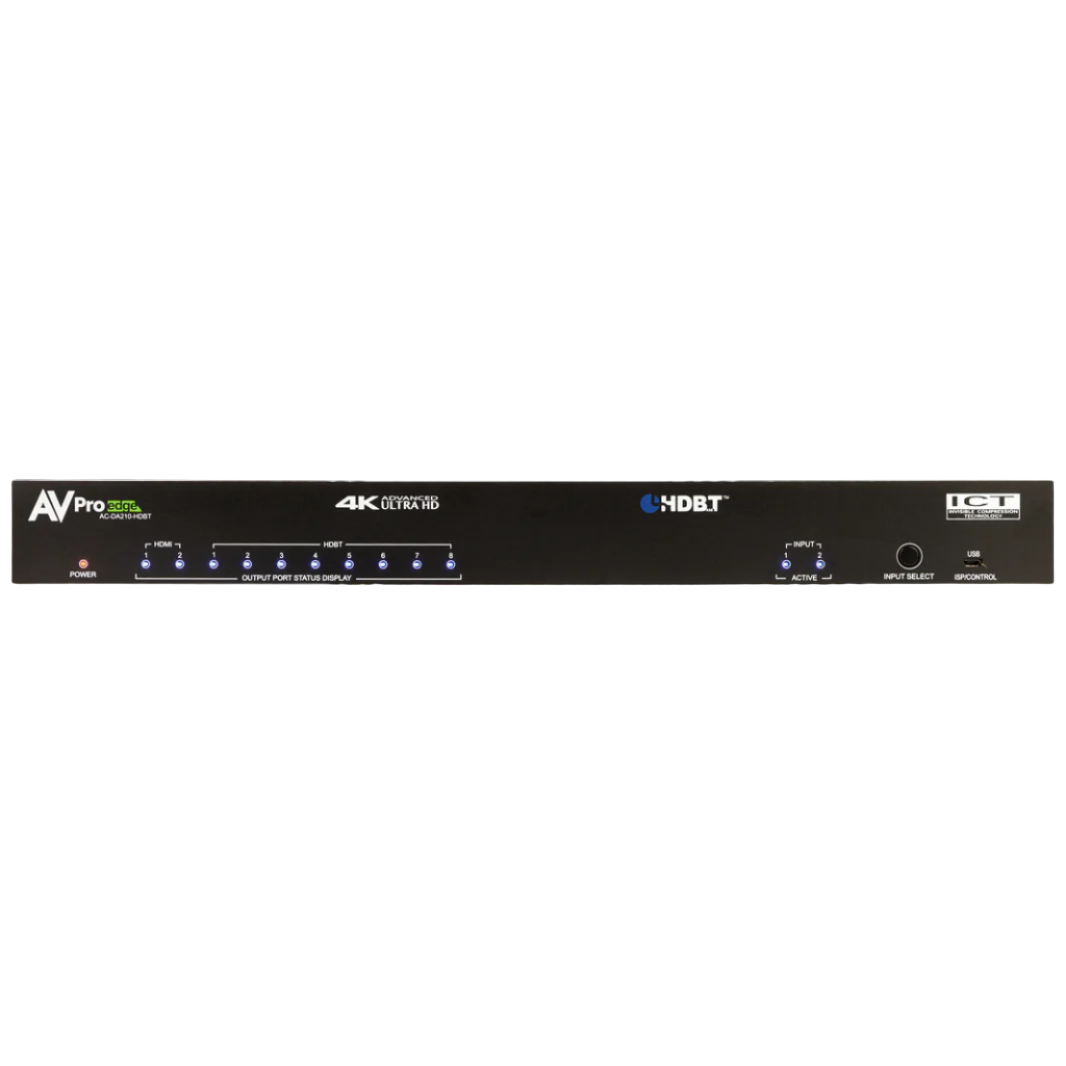 AVPro Edge AC-DA210-HDBT 18Gbps 2x10 HDBaseT Distribution Amplifier