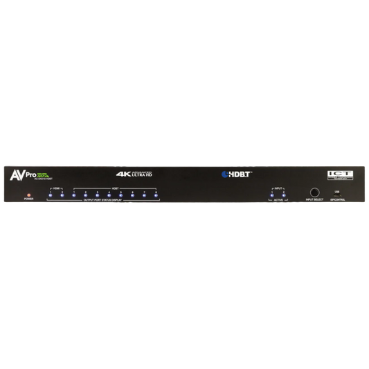 AVPro Edge AC-DA210-HDBT 18Gbps 2x10 HDBaseT Distribution Amplifier