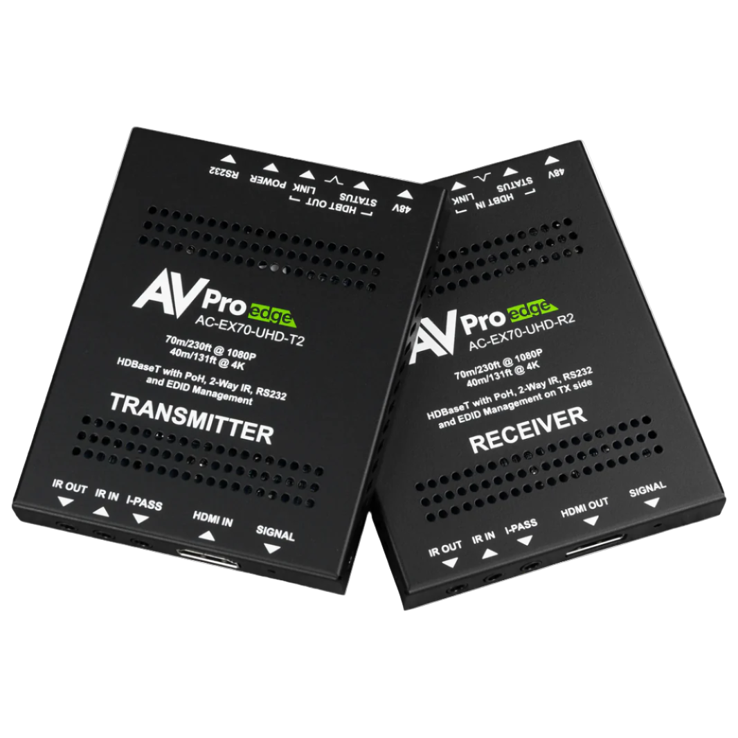 AVPro AC-EX70-UHD-KIT Edge 70M 10Gbps HDBaseT Extender Kit