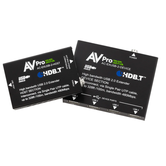 AVPro Edge AC-EXUSB-2-KIT 100M USB 2.0 Extender via HDBase T