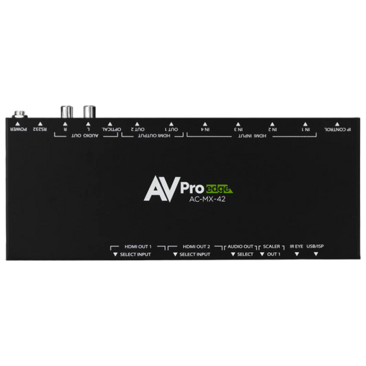 AVPro Edge AC-MX-42 18Gbps 4x2 Auto Switching HDMI Matrix Switcher