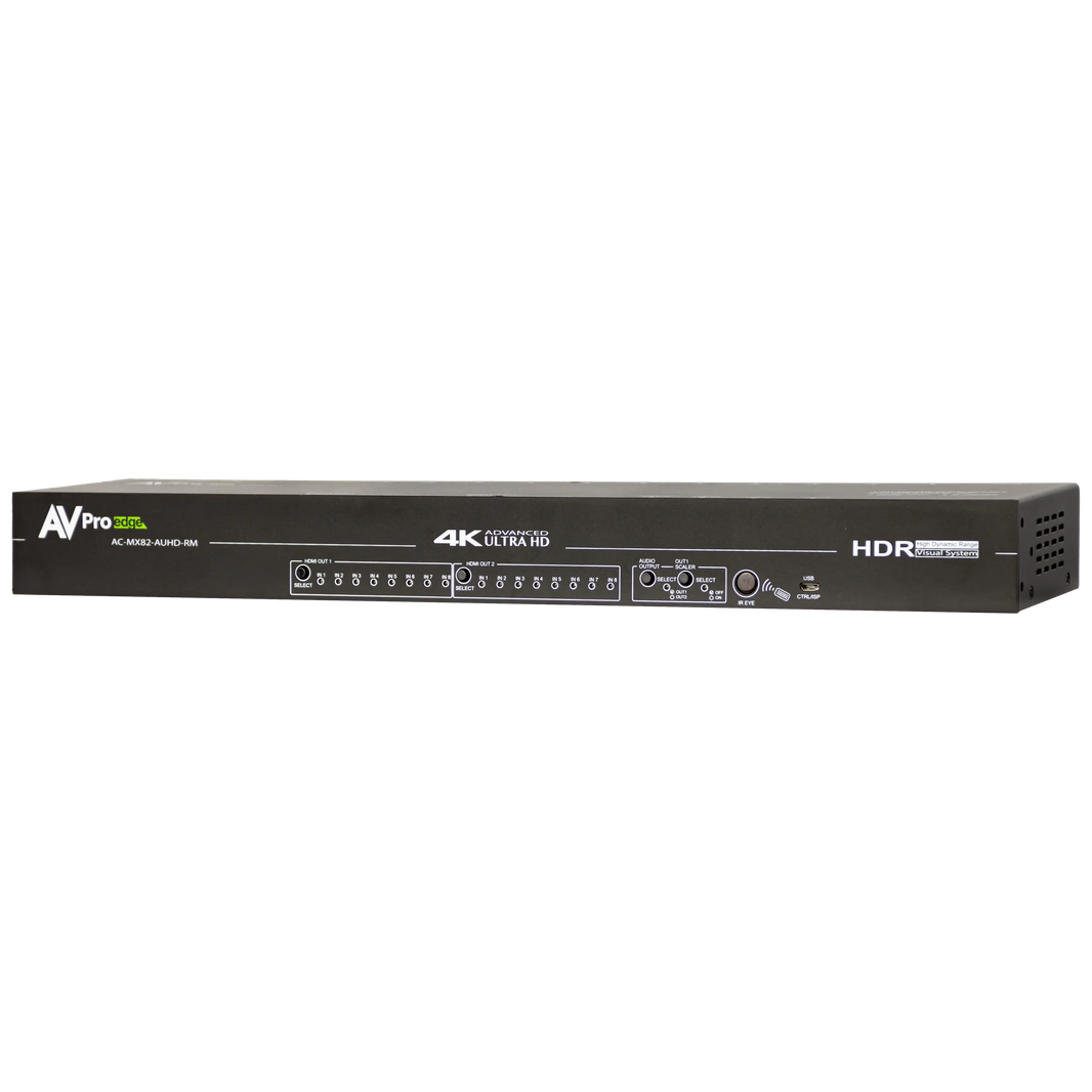 AVPro Edge 18Gbps 8x2 Auto Switching HDMI Matrix Switcher RM