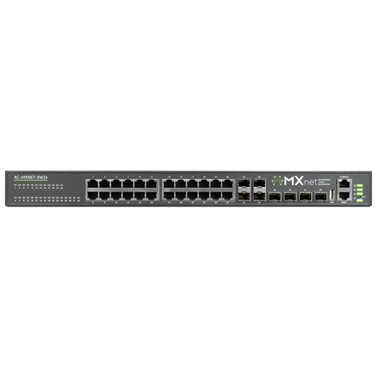 MXNet 1G 24 Port Network Switch