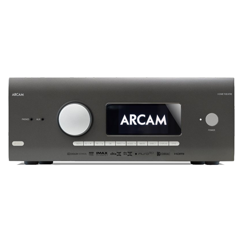 ARCAM 12-CHANNEL AVR 7X60W 8OHM AB AMPLIFICATION - 8K VIDEO - DIRAC LIVE