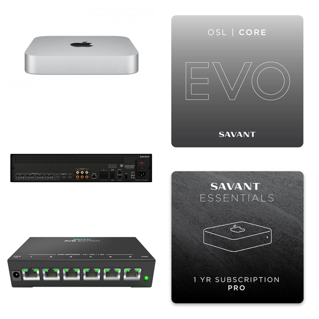 Best: Savant 8 Room Audio Distribution Package