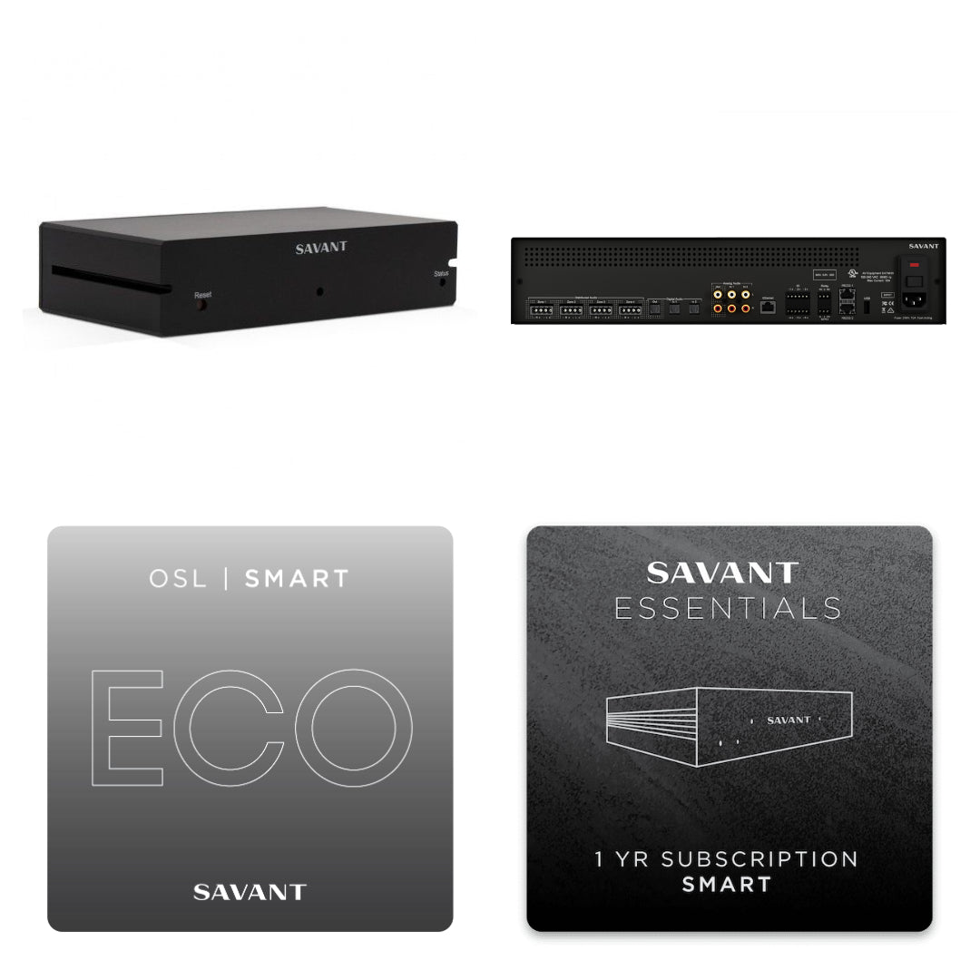 Better: Savant 4 Room Audio Distribution Package