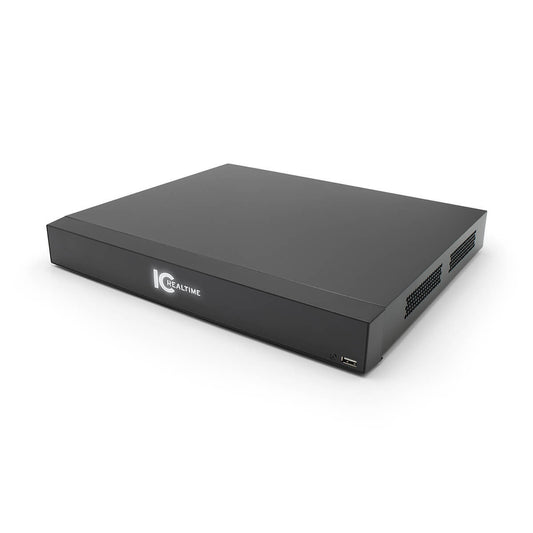 IC Realtime HDVR-MX1616-1U4K-AI3 16 Channel 4K AVS, Analog, & IP 1U Standalone DVR