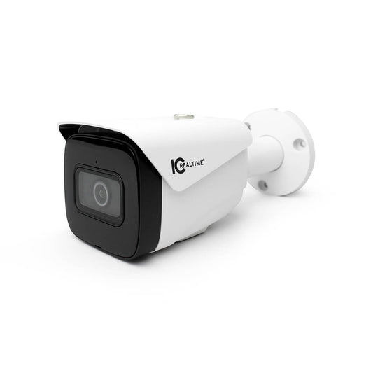 IC Realtime IPEL-B80F-IRW3 8MP Starlight Bullet Network Camera (Black)