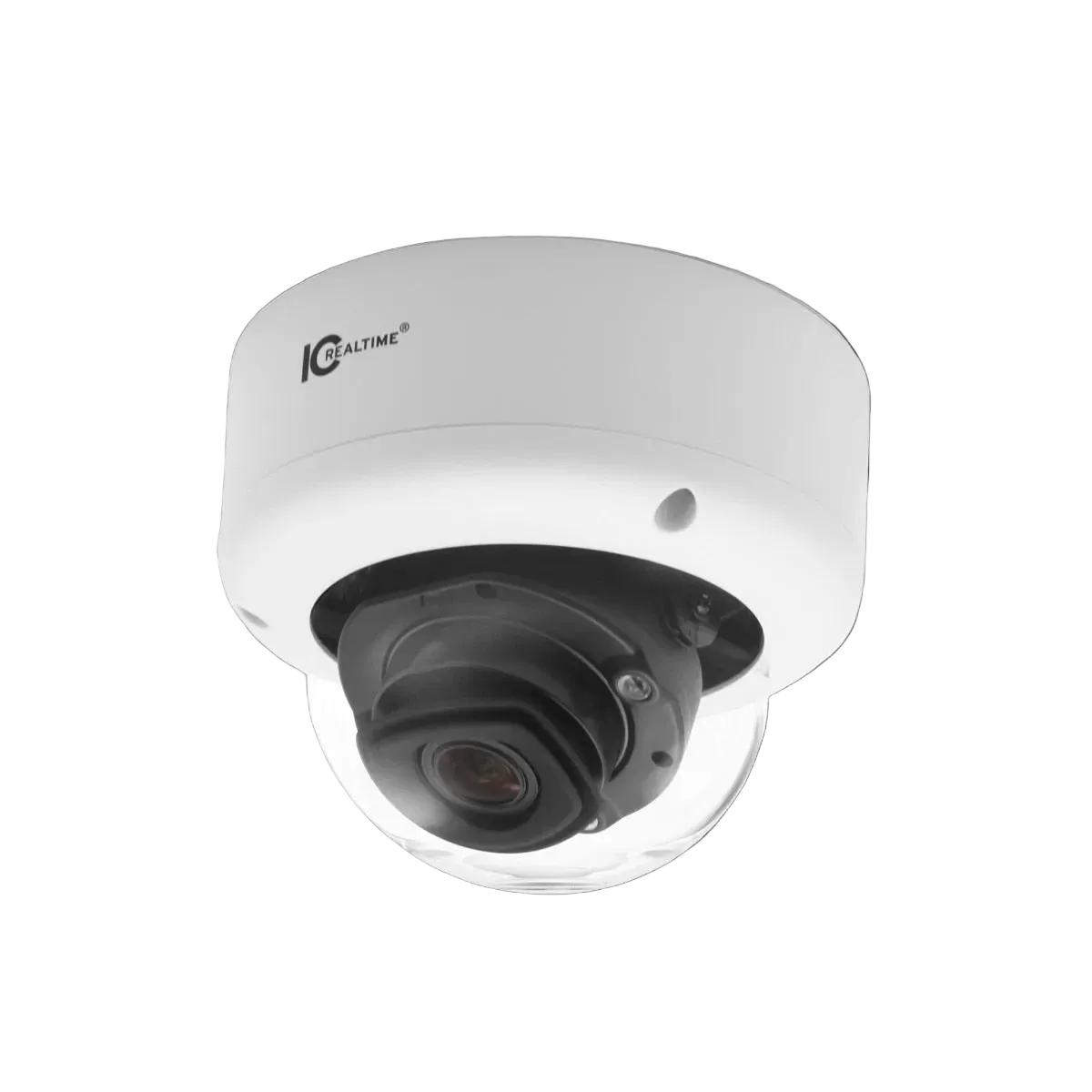IC Realtime IPEL-D12V-IRW3 12MP IR AI Vandel-Proof Dome Network Camera (White)